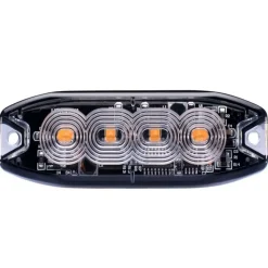 Led Flitser 4Leds Ece R65, Ece R10, Ip67 12/24V