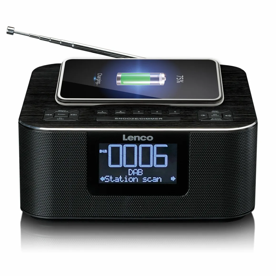 Lenco CR-650BK DAB+/ FM Radiowecker