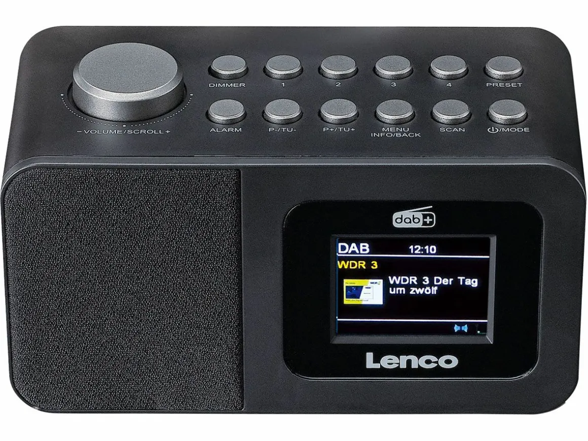 Lenco CR-625BK DAB+ Radio - Schwarz