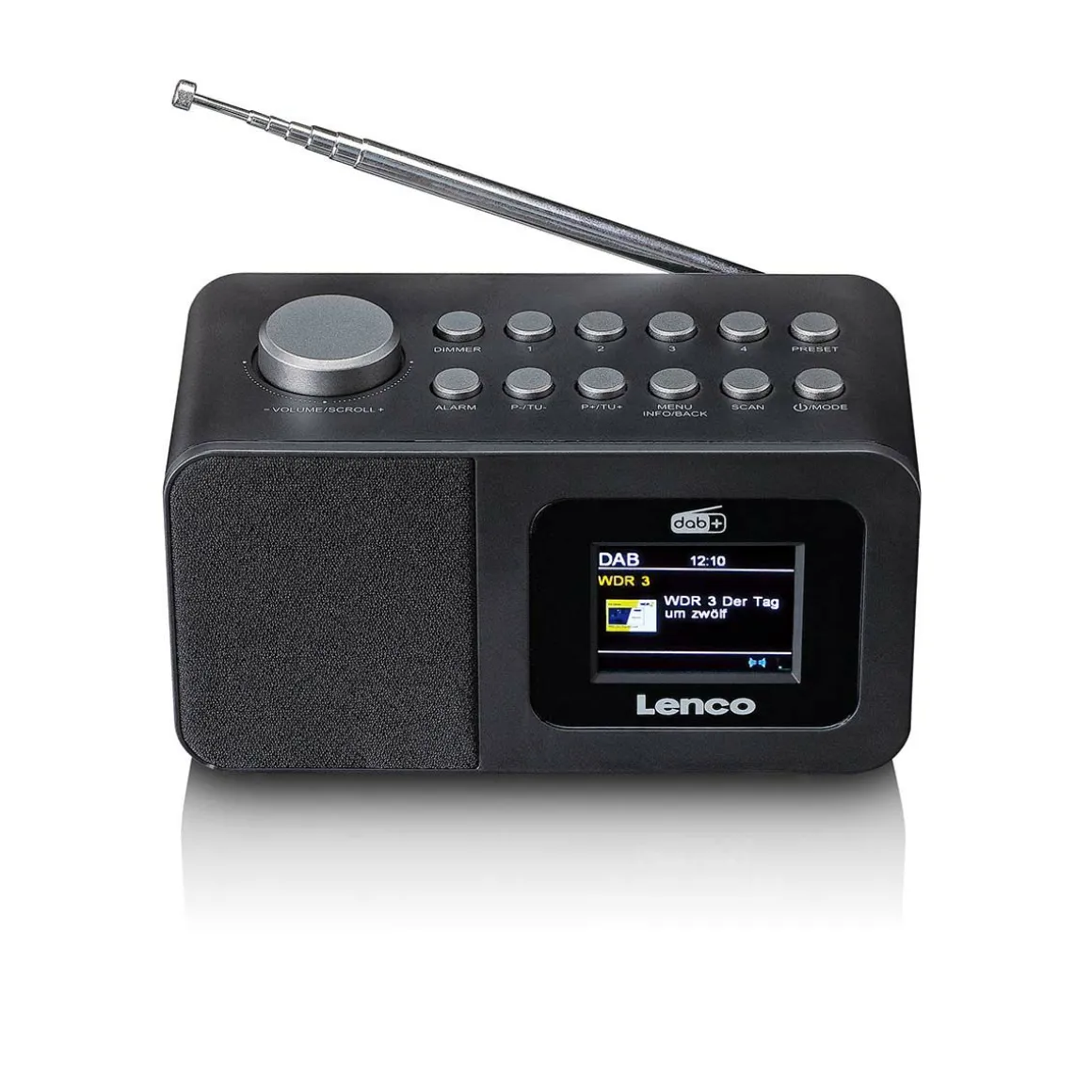 Lenco CR-625BK DAB+ Radio - Schwarz