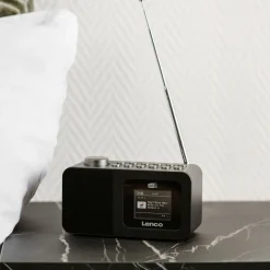 Lenco CR-625BK DAB+ Radio - Schwarz