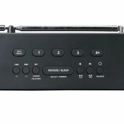 Lenco CR-640BK Stereo FM Radiowecker