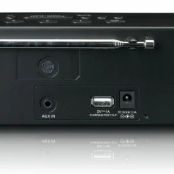 Lenco CR-640BK Stereo FM Radiowecker