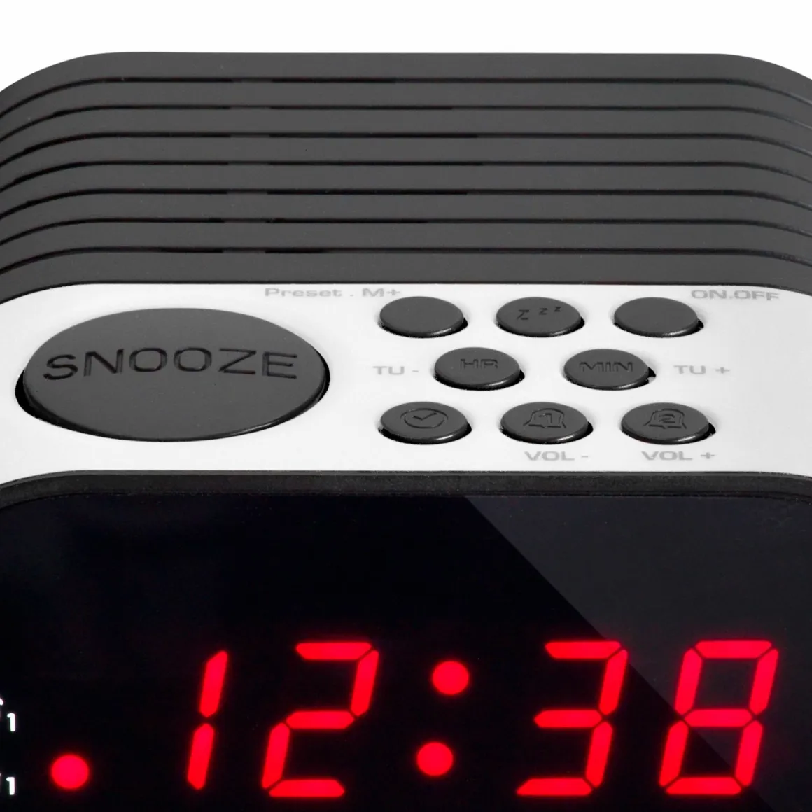 Lenco CR-07 FM-Radiowecker - Black