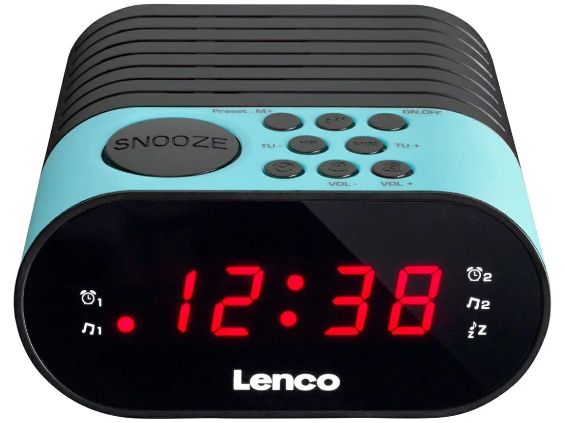 Lenco CR-07 FM-Radiowecker - Blue