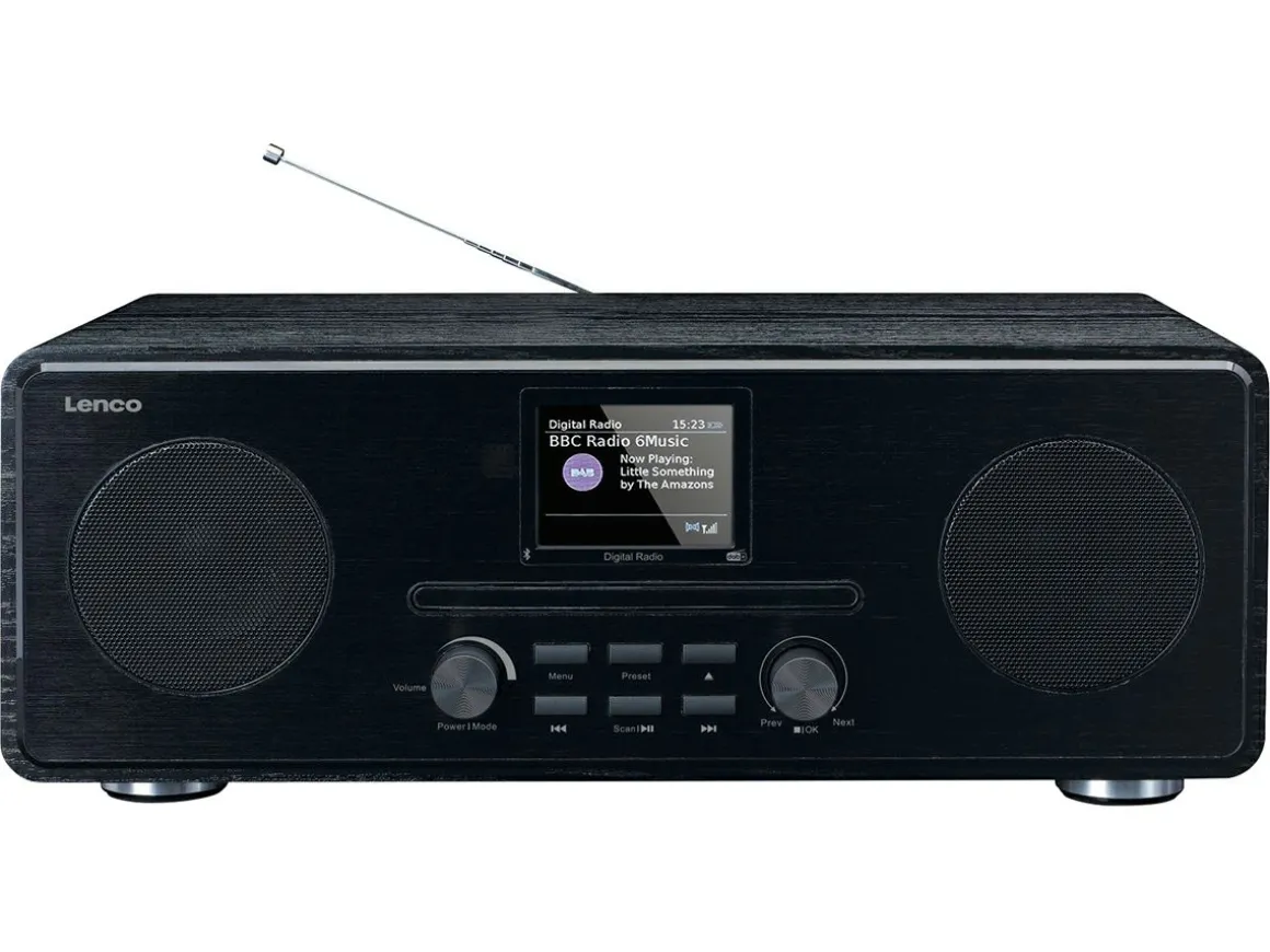 Lenco DAR-061BK DAB+/FM-Radio