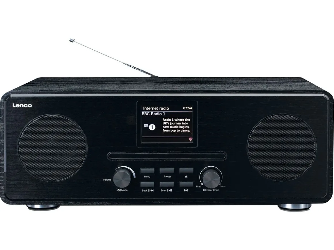 Lenco DIR-261BK Internetradio