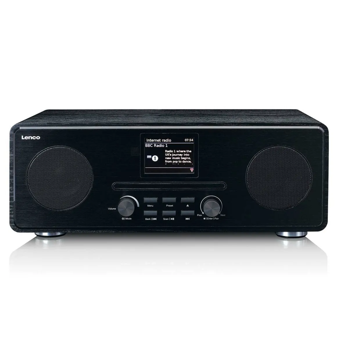 Lenco DIR-261BK Internetradio
