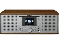 Lenco DIR-270WD Internetradio - Walnuss,Silber