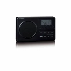 Lenco MPR-035 Kompaktes tragbares FM Radio mit LCD-Display