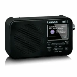 Lenco PDR-036BK DAB+/FM-Radio mit Bluetooth