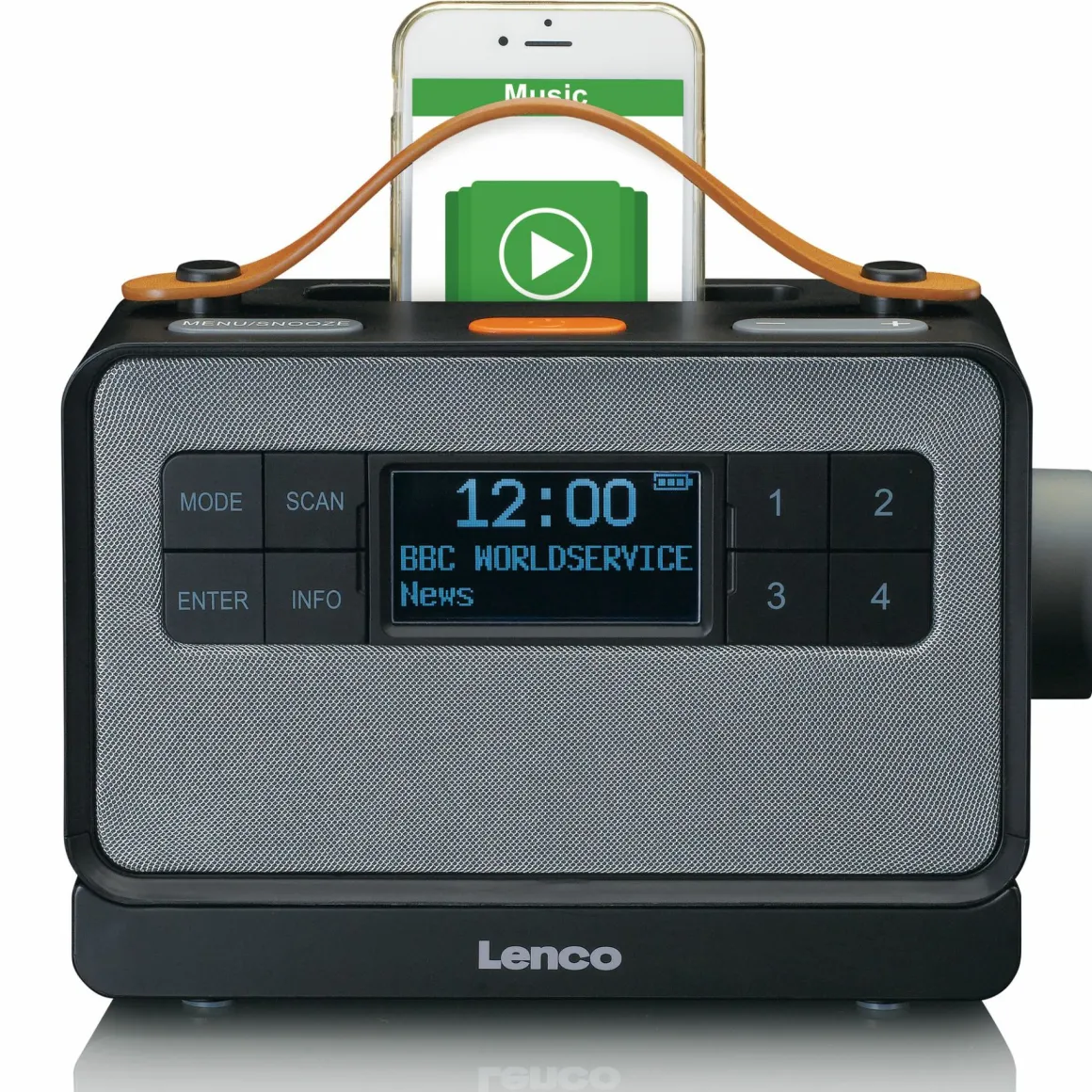 Lenco PDR-065BK UKW-/DAB+-Radio