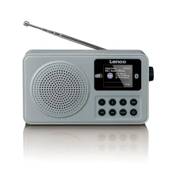 Lenco PDR-034GY DAB+ Radio - Grau