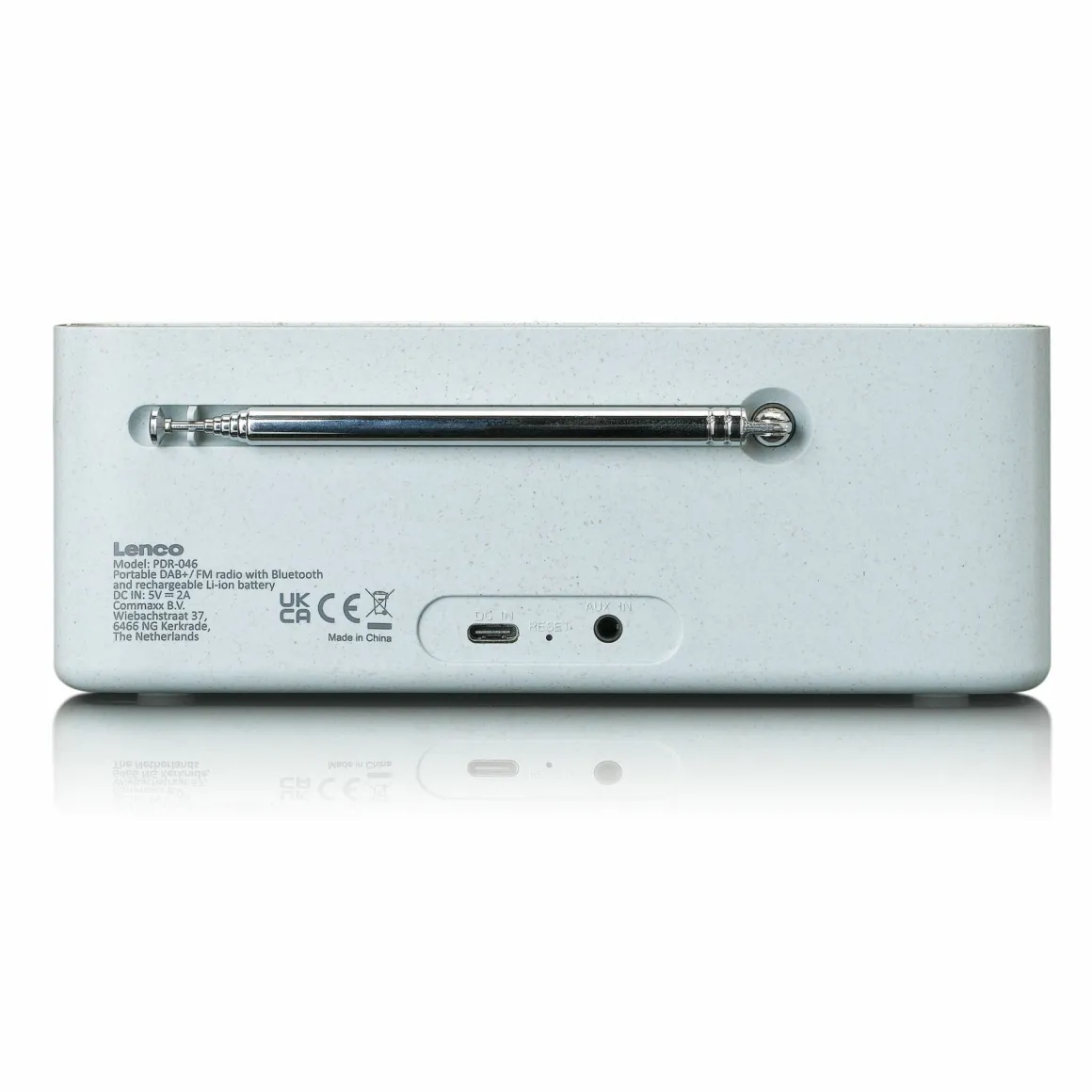 Lenco PDR-046GY Eco DAB+ Radio mit Bluetooth