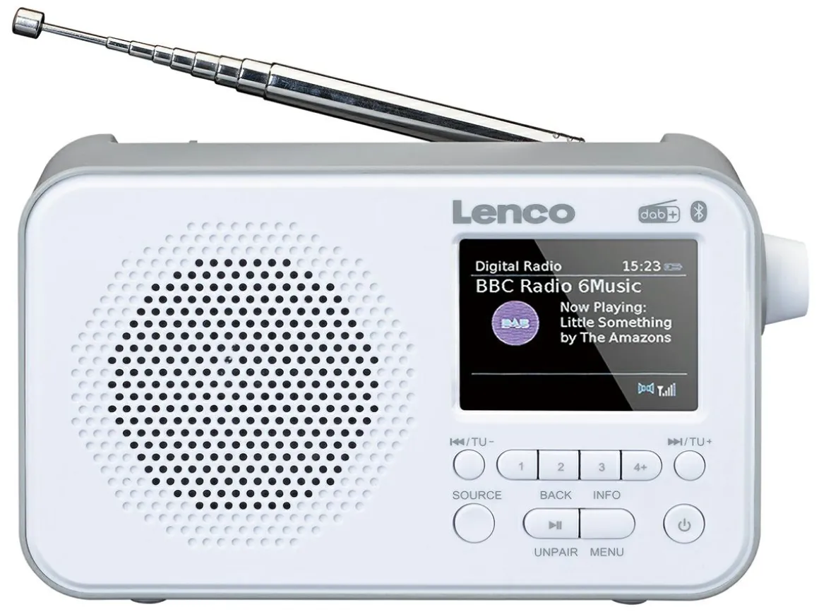 Lenco PDR-036WH DAB+/FM-Radio