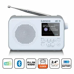 Lenco PDR-036WH DAB+/FM-Radio