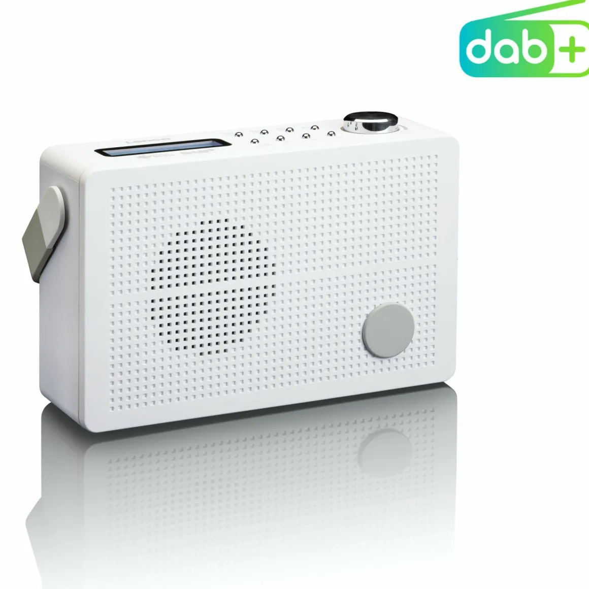 Lenco PDR-030WH Tragbares DAB/FM Radio