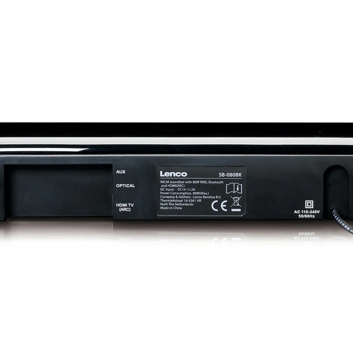 Lenco SB-080BK Soundbar