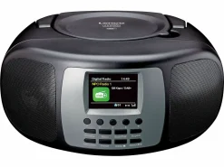 Lenco SCD-860BK Tragbares DAB+/FM Radio