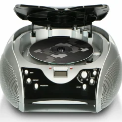 Lenco SCD-24 Tragbares FM-Radio - Black