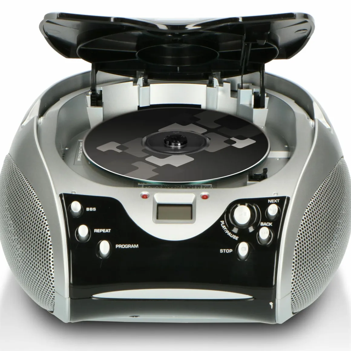 Lenco SCD-24 Tragbares FM-Radio - Black