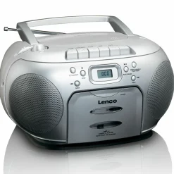 Lenco SCD-420 Tragbares FM-Radio - Grey