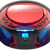 Lenco SCD-550 Tragbares FM-Radio - Red