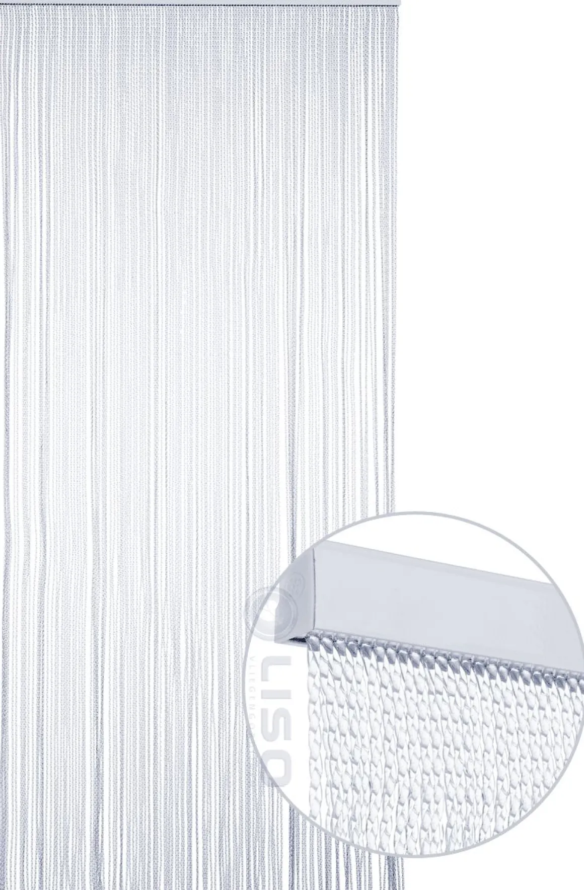 Liso Alaska Kunststoff transparenter Fliegenvorhang - 100×215cm