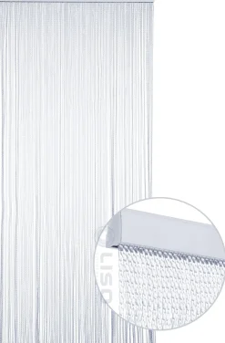Liso Alaska Kunststoff transparenter Fliegenvorhang - 100×215cm