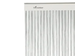 Livn Lines alu transparent/grau 100 x 230 cm Türvorhang