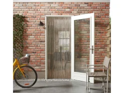 Livn Lines 90 x 210 cm Türvorhang - Grey