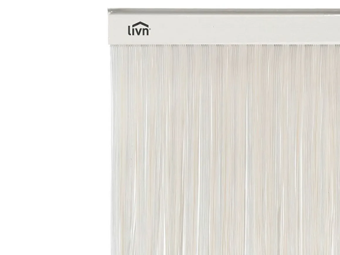 Livn Lines 90 x 210 cm Türvorhang - White