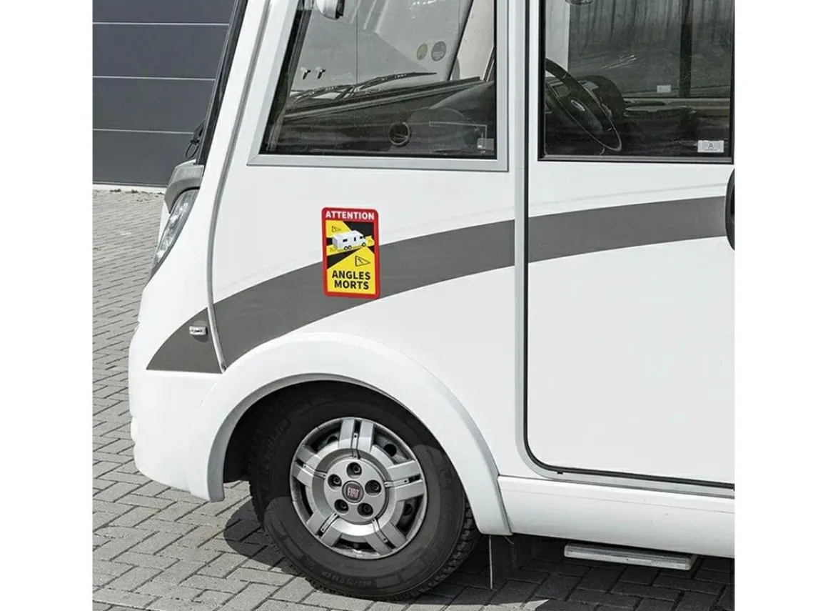 Magnetischer Aufkleber "Attention" Camper