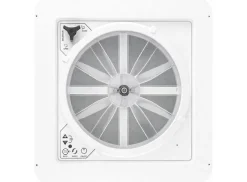 Maxxfan Deluxe Compact 28 x 28 Dachluke mit Ventilator - Smoke