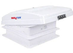 Maxxfan Deluxe Compact 28 x 28 Dachluke mit Ventilator – White