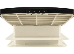 Maxxfan Deluxe 40 x 40 Dachluke mit Ventilator - smoke