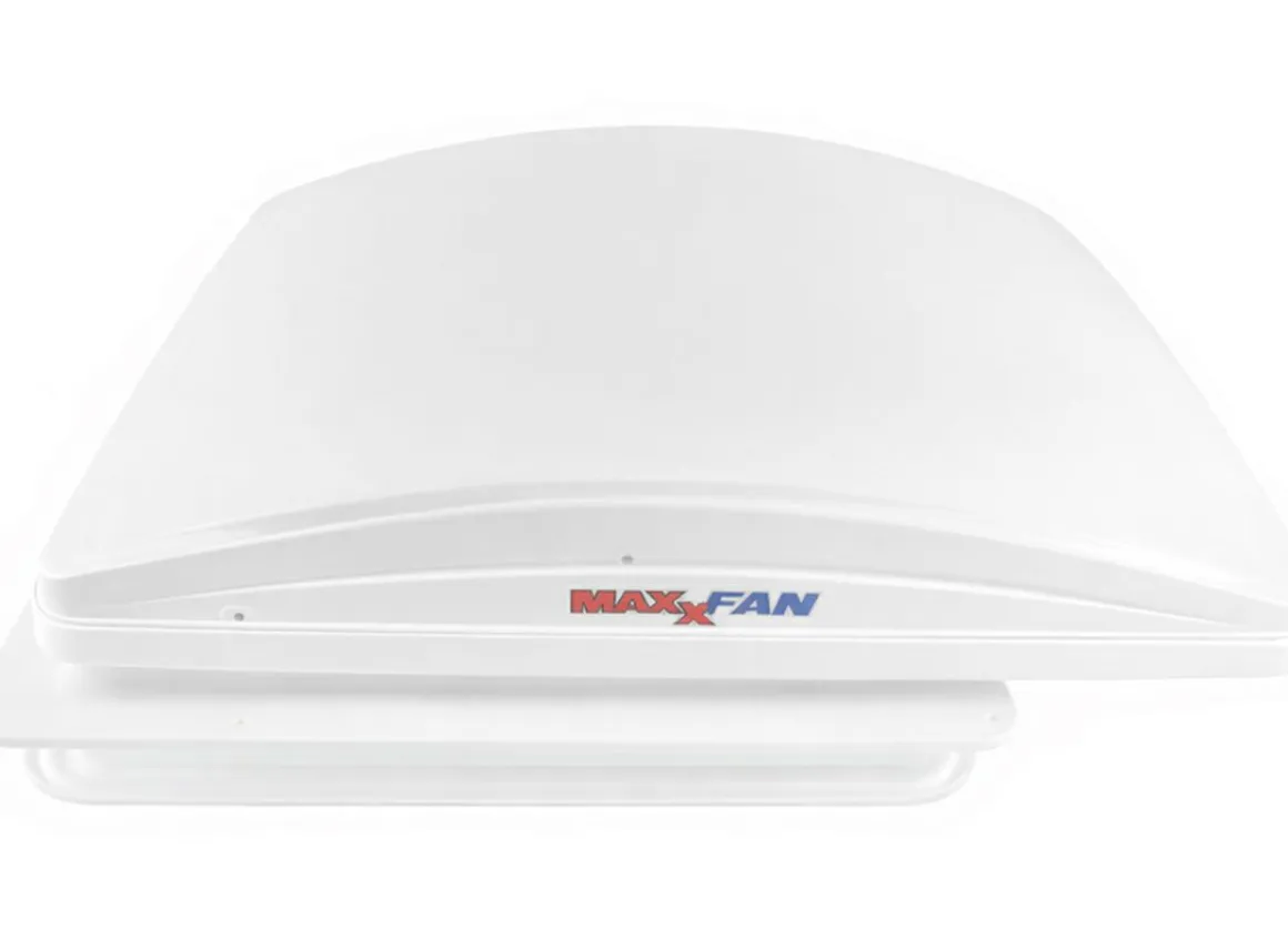 Maxxfan Deluxe 40 x 40 Dachluke mit Ventilator - white