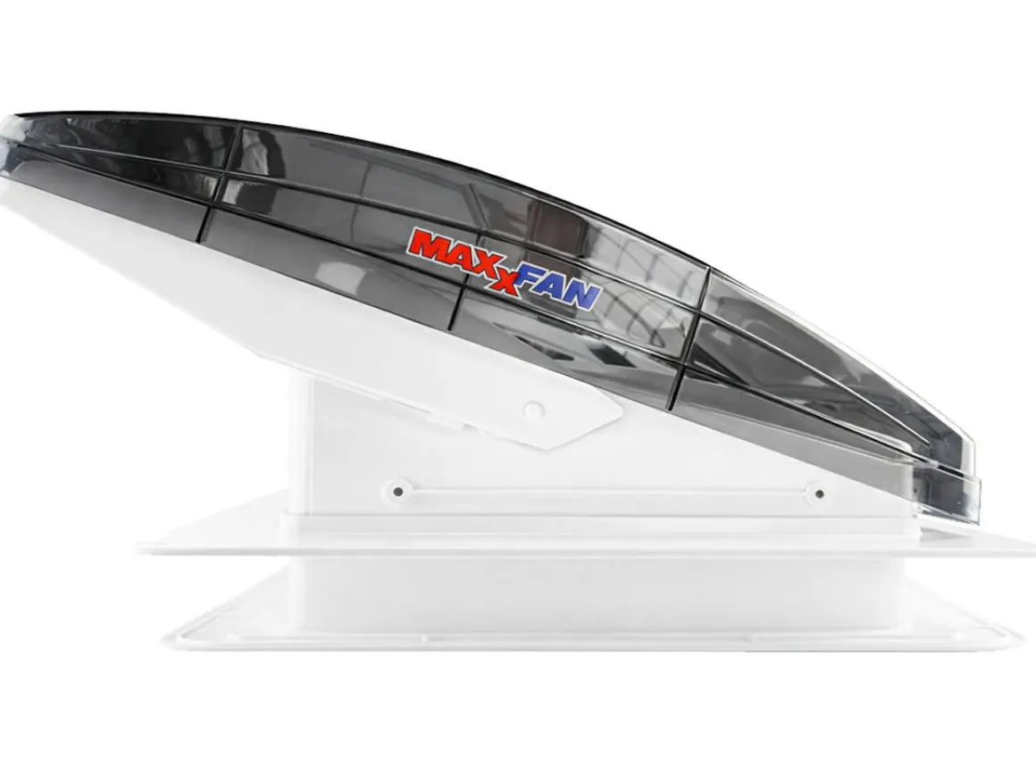 Maxxfan Deluxe 40 x 40 Dachluke mit Ventilator - transparent