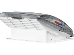 Maxxfan Deluxe 40 x 40 Dachluke mit Ventilator - transparent
