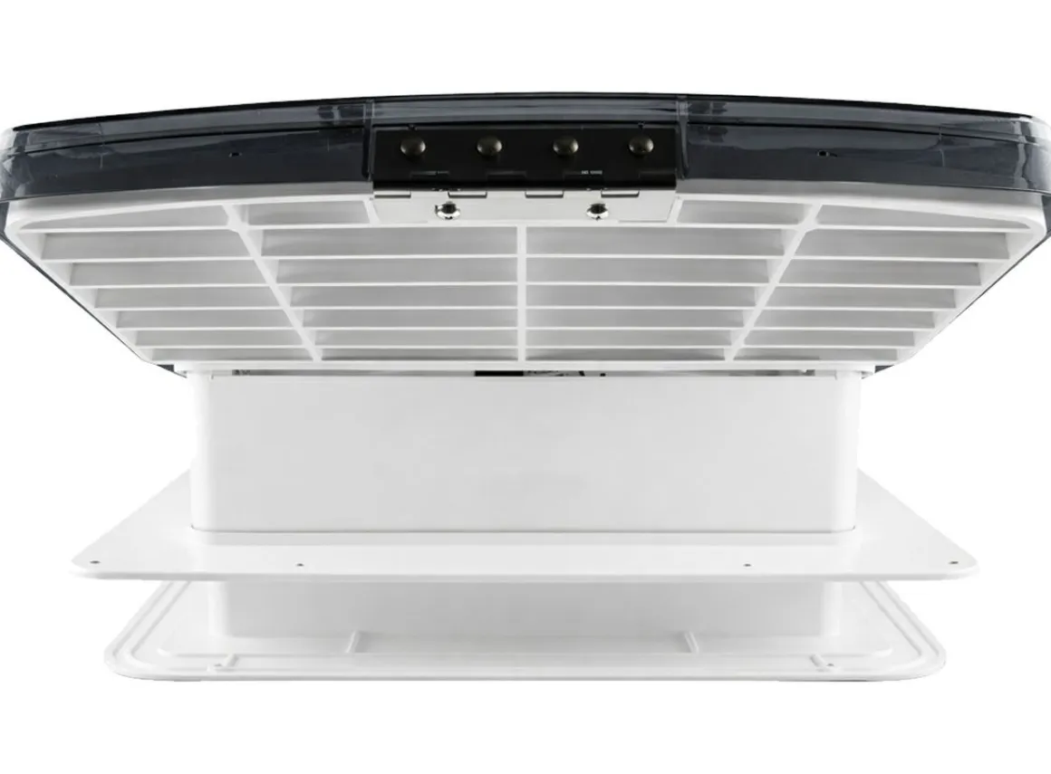 Maxxfan Deluxe 40 x 40 Dachluke mit Ventilator - transparent