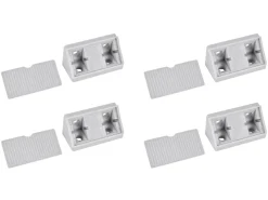 Möbelverbinder mit Kappe - Grey