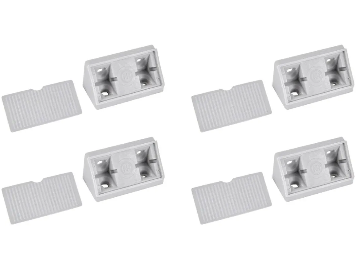 Möbelverbinder mit Kappe - Grey