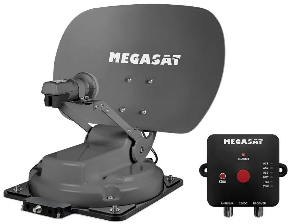 Megasat Caravanman Kompakt 4 vollautomatische Antenne - Graphite