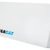 Megasat D4 Flachantenne - 2 Koaxialkabel