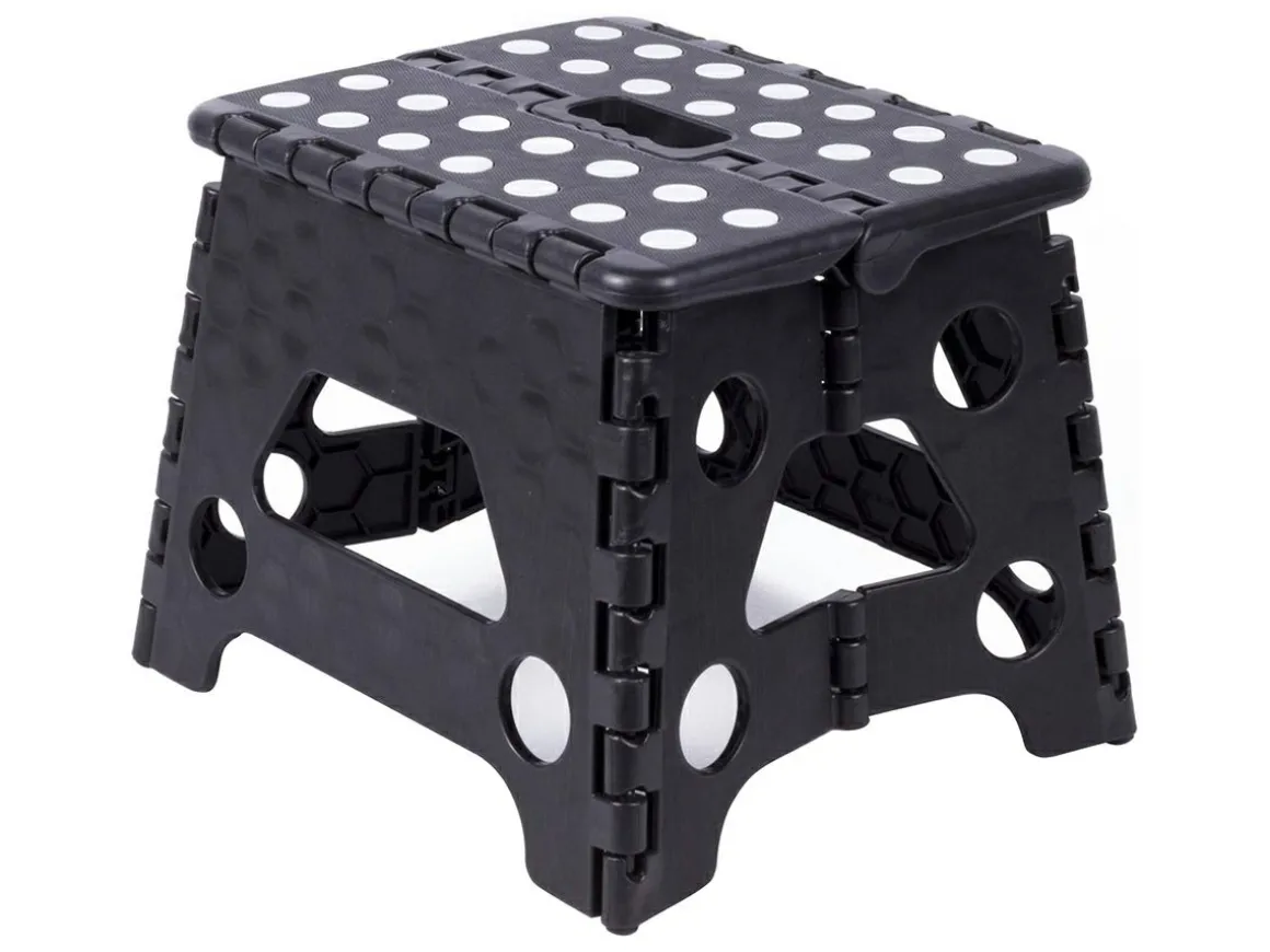 Michelino Zusammenklappbarer Hocker - Black