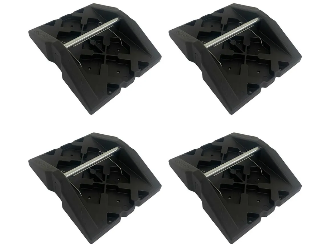 Milenco Stacka Corner Feet Set von 4 Stützplatten