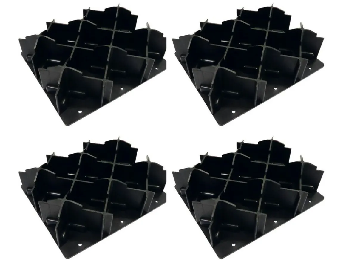 Milenco Stacka Jacka Pads Set von 4 Unterlegplatten