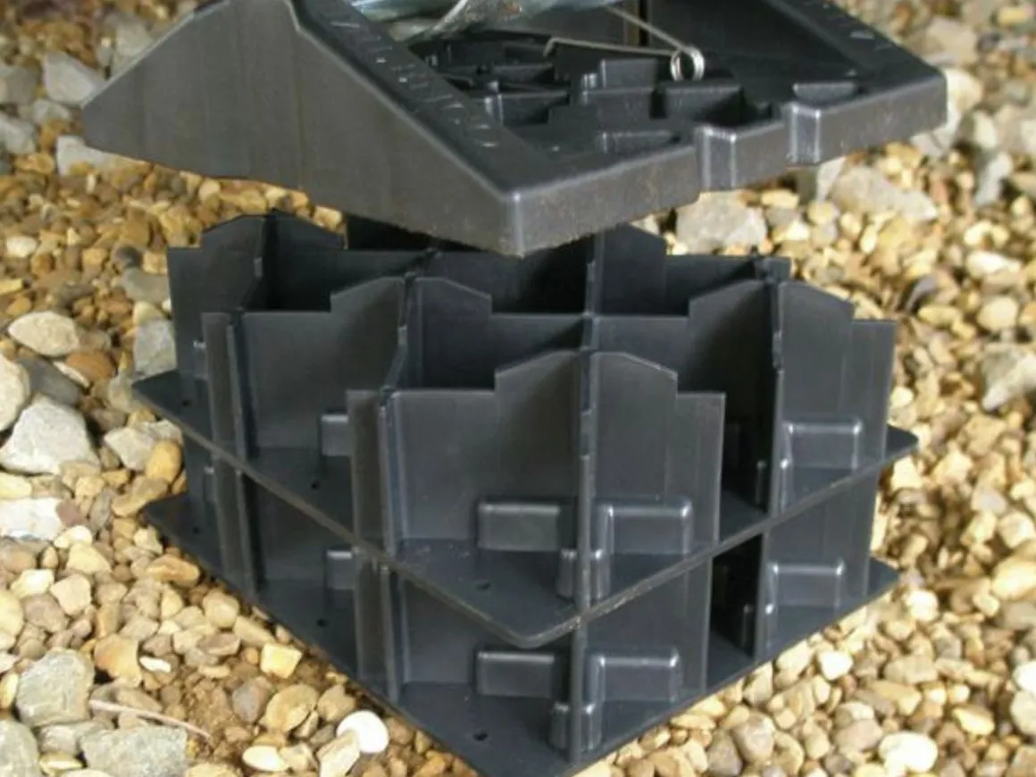 Milenco Stacka Jacka Pads Set von 4 Unterlegplatten