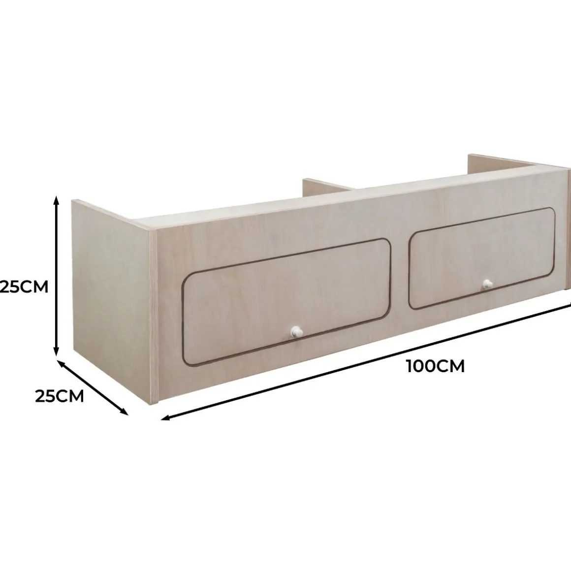 Monster Shop DIY 100x25 Camper Van Top Schränke