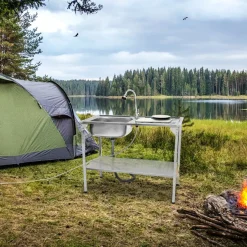 Monstershop Faltbarer Camping-Spültisch